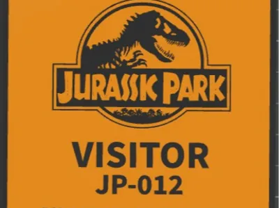 Jurassic Park Badge