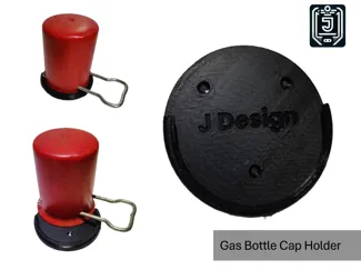 Gas Bottle Cap Holder