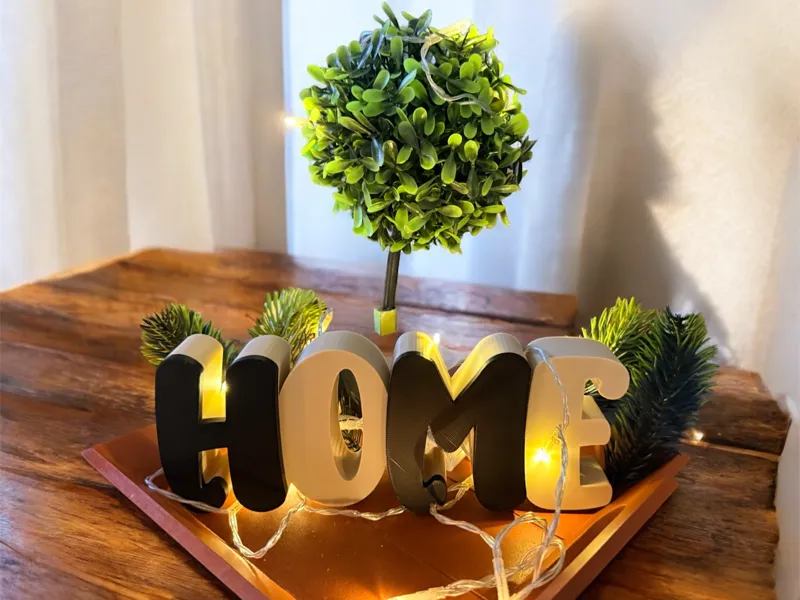 HOME Dekoration | Schriftzug