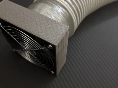 Fan duct connector