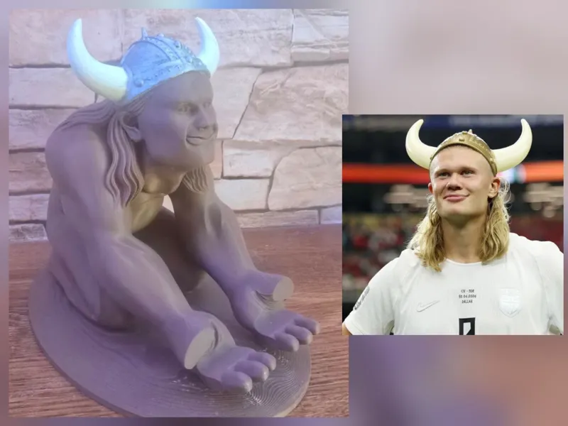 Viking Haaland Phone Stand