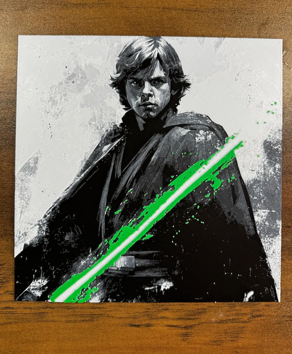 Luke Skywalker – Return of the Jedi Poster by 3D Prints By Vic ...