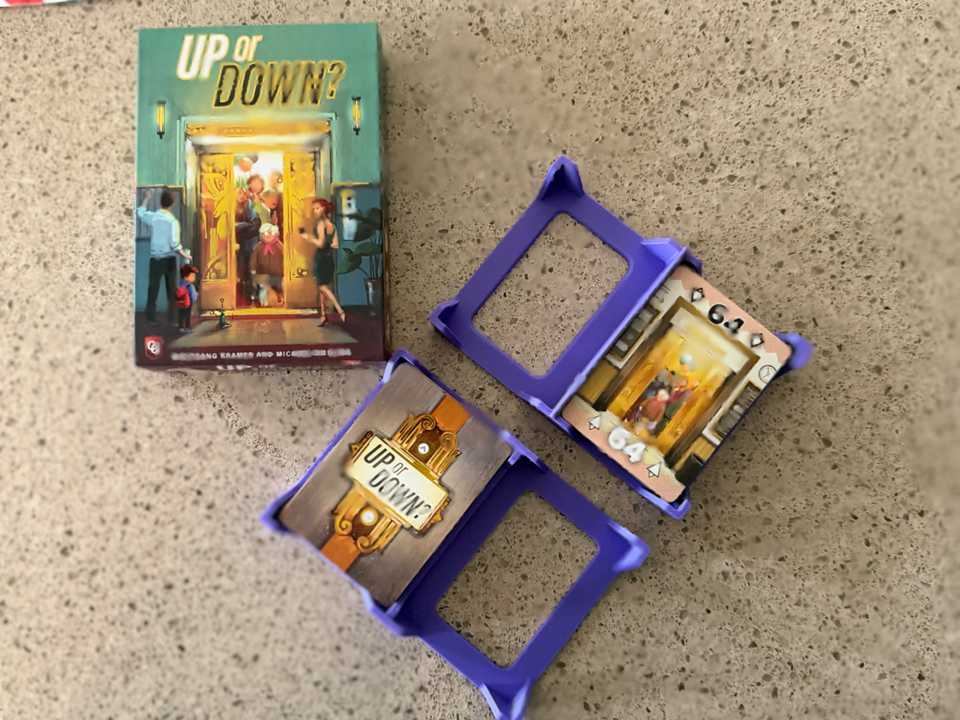 UP or Down Game Insert 