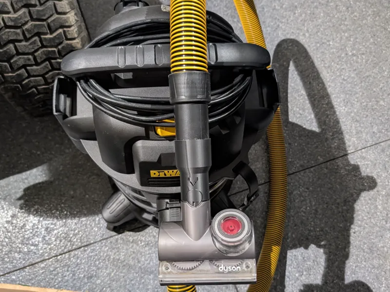 Dewalt Shop Vac Adapter for Dyson Attachments