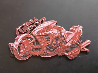 Bubblegum Crisis - Highway Star keychain