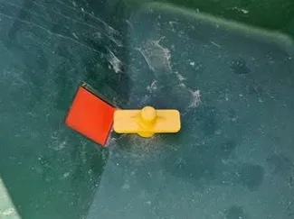 Handy Green Fertiliser Spreader rotor replacement