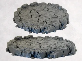 Base Platform Stand Round Rocky