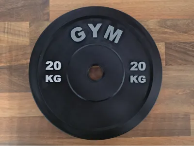 Gym Door Sign - Bumper Plate