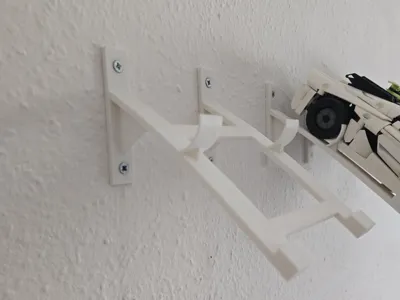 Wall mount for LEGO Technic cars