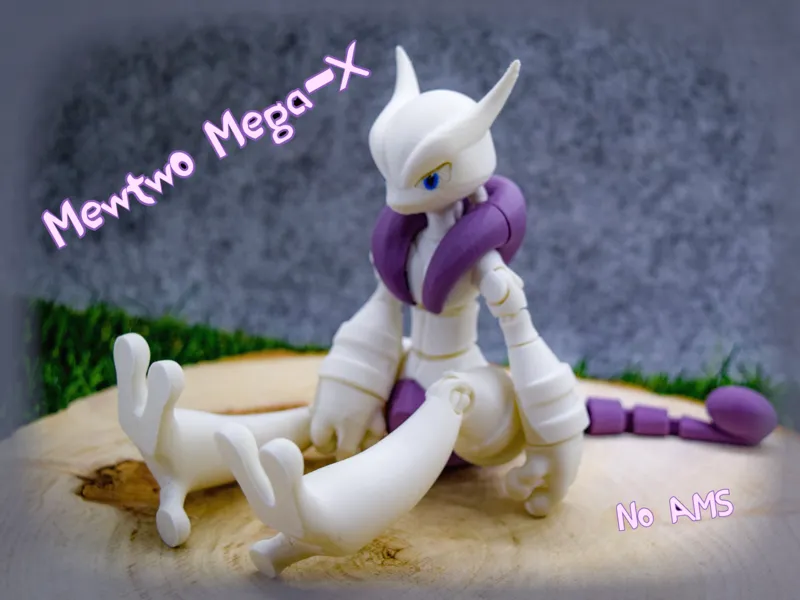 Wackel Mewtwo Mega-X Version