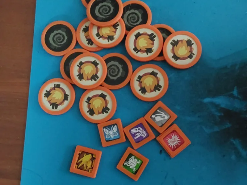 Ruins card game token protector