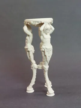 Figura decorativa: Miniature Antique Neoclassical Gueridon — vista de referencia 3