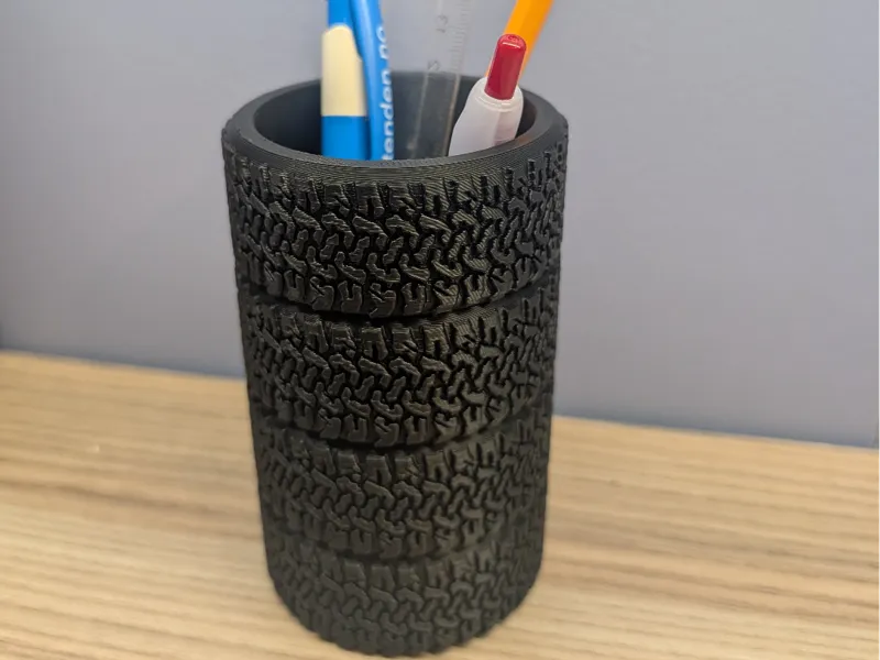 All Terrain Tire Pen holder