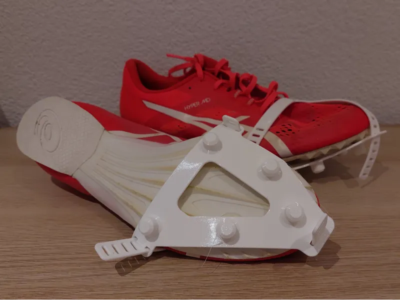 Track and field spikes shoes cover