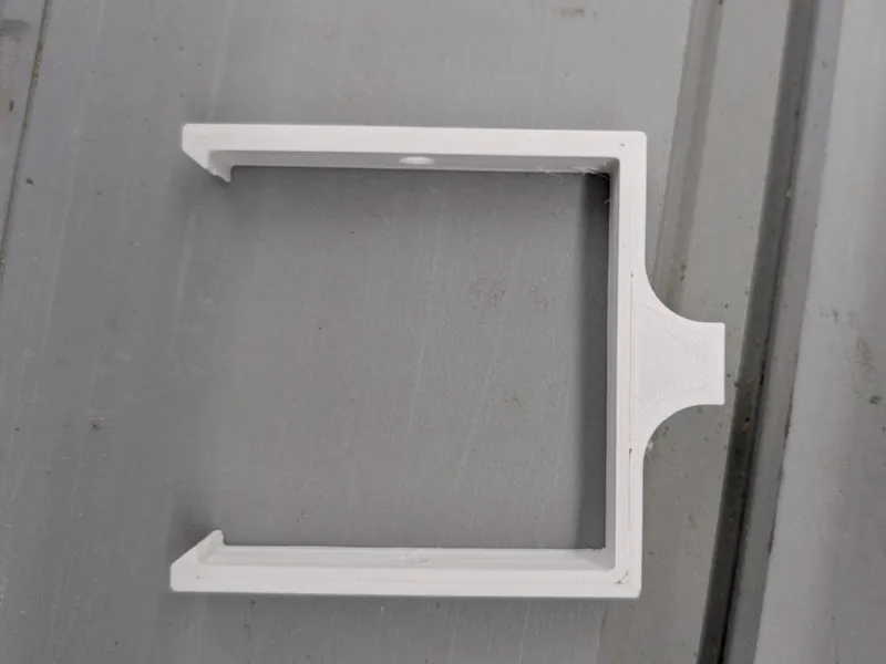 Led Light bracket for 2 1/2" square steel tubes