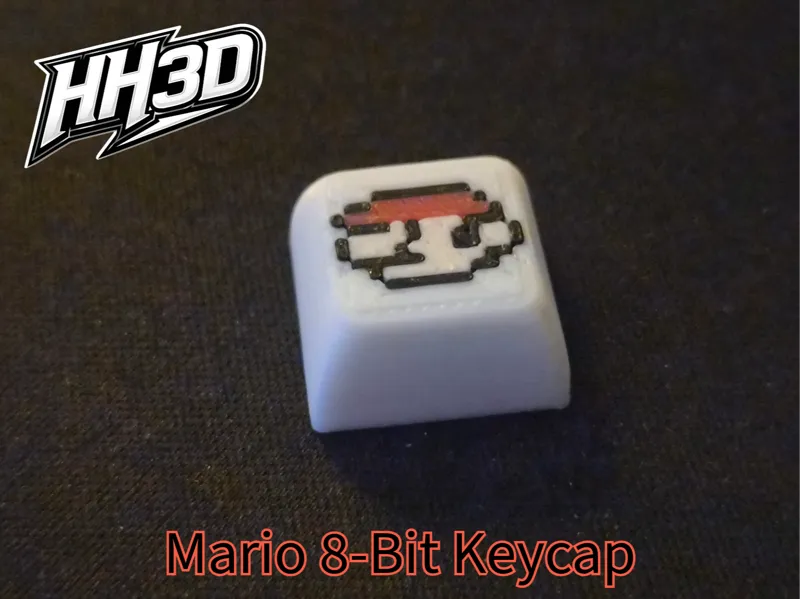 Mario 8-Bit Keycap