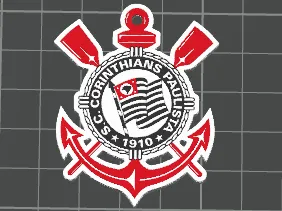 corinthians keychain