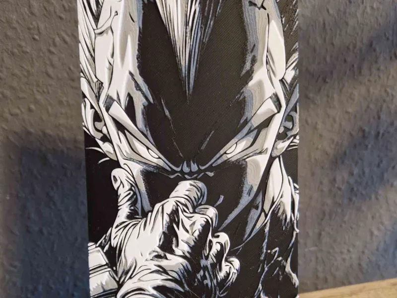 Vegeta Black Hueforge