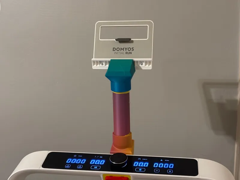 Phone / Tablet holder riser for Domyos Initial Run