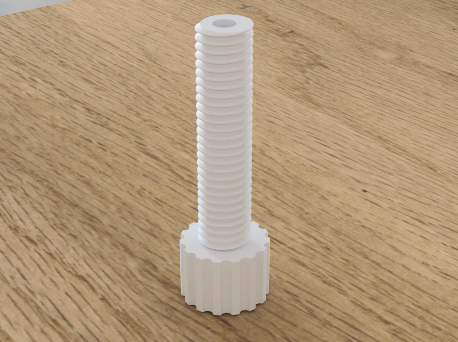 Miniatura 1 do modelo 3D デスク下SKÅDISクランプ