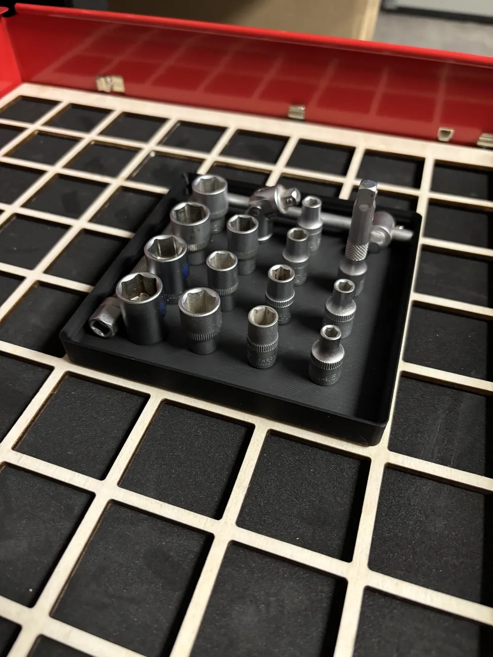 Gridfinity Holder for 1/4