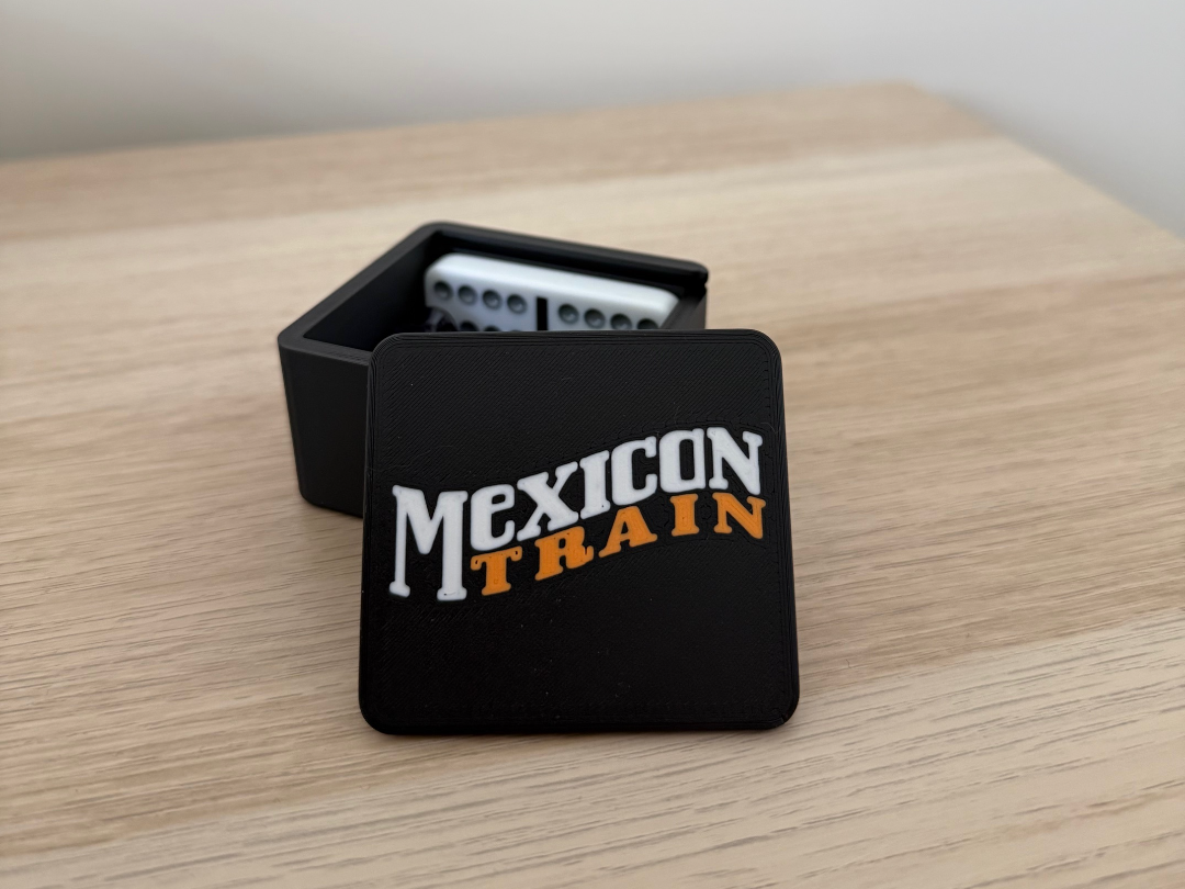 Train box for "Mexican Train" / Goliath