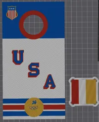 Team USA Olympic Hockey 2026 White Uniform faceplate