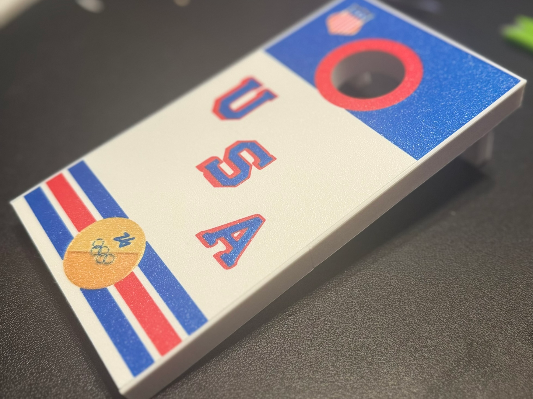 Team USA Olympic Hockey desktop Cornhole