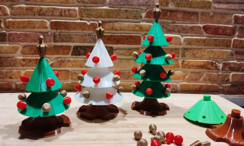 Christmass tree building kit - modular