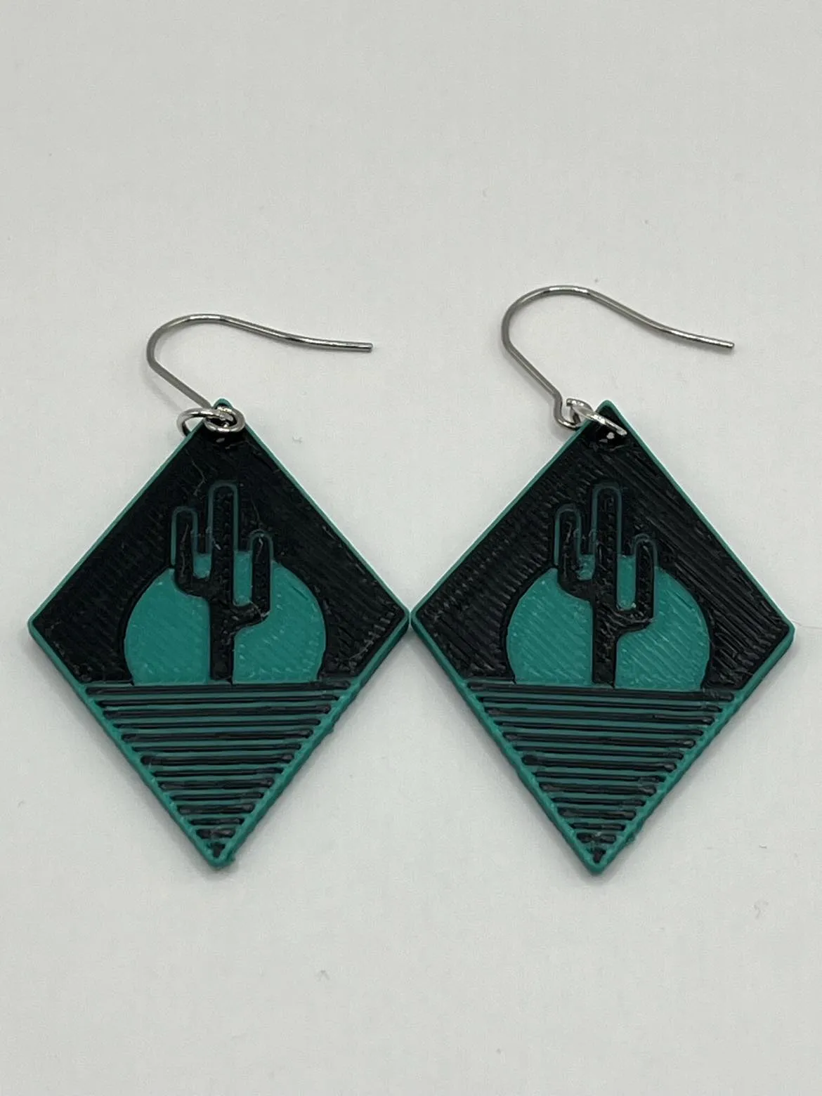 Cactus Earrings view 3