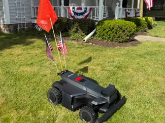 Navimow flag holder