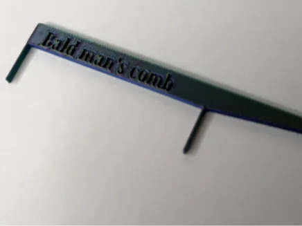 Bald Man's Comb