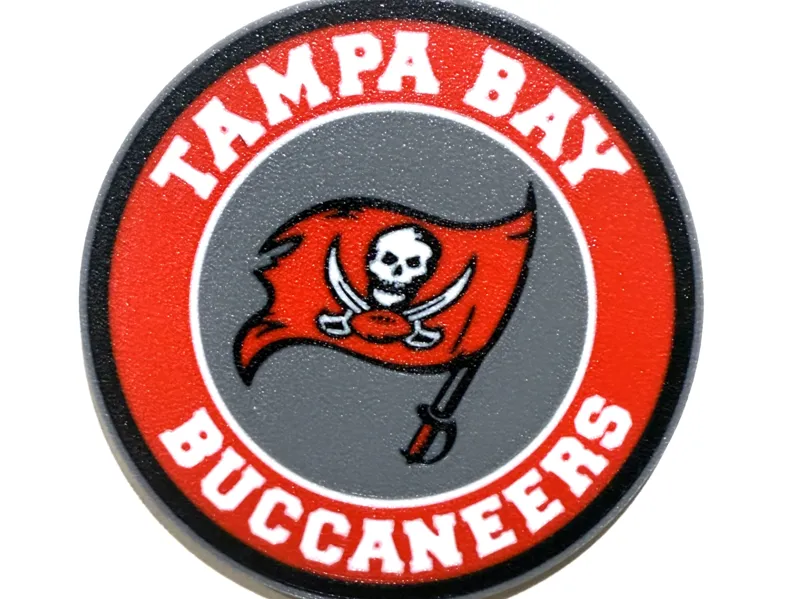 Tampa Bay Buccaneers coaster set of 4