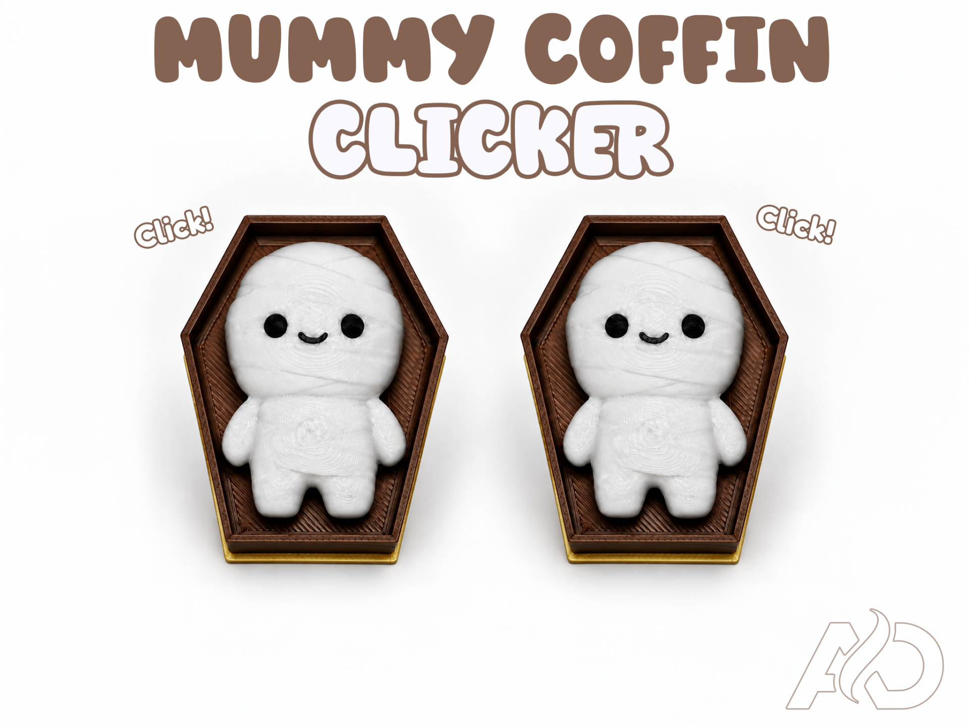 MUMMY COFFIN CLICKER - 1