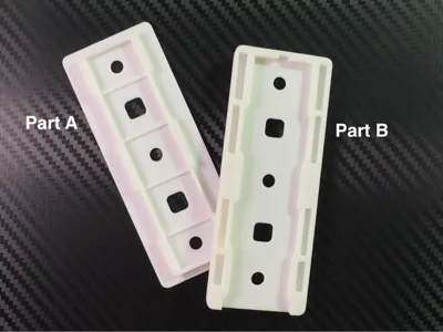 Wall Mounted Socket Holder/Power Strip Holder