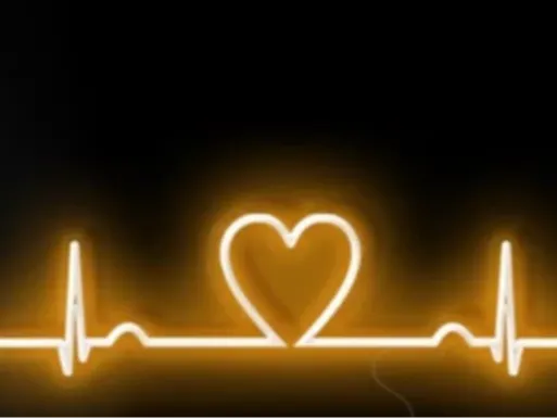 Heart Beat Led light