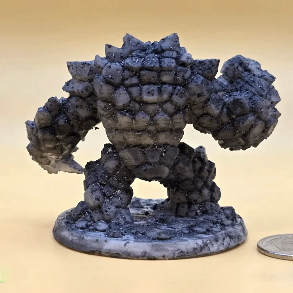 Elemental Miniatures (Air, Earth, Fire and Water) - Free 3D Print Model ...