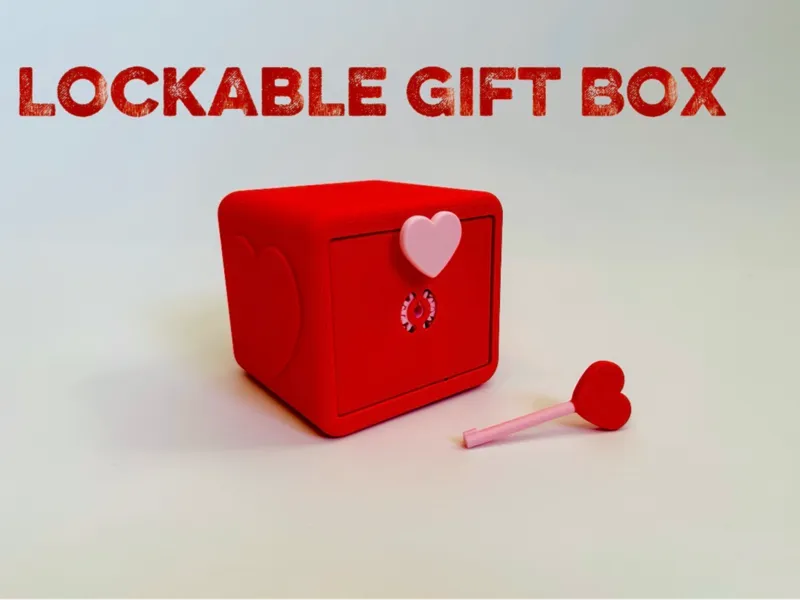 Valentine's Mechanical Locking Box