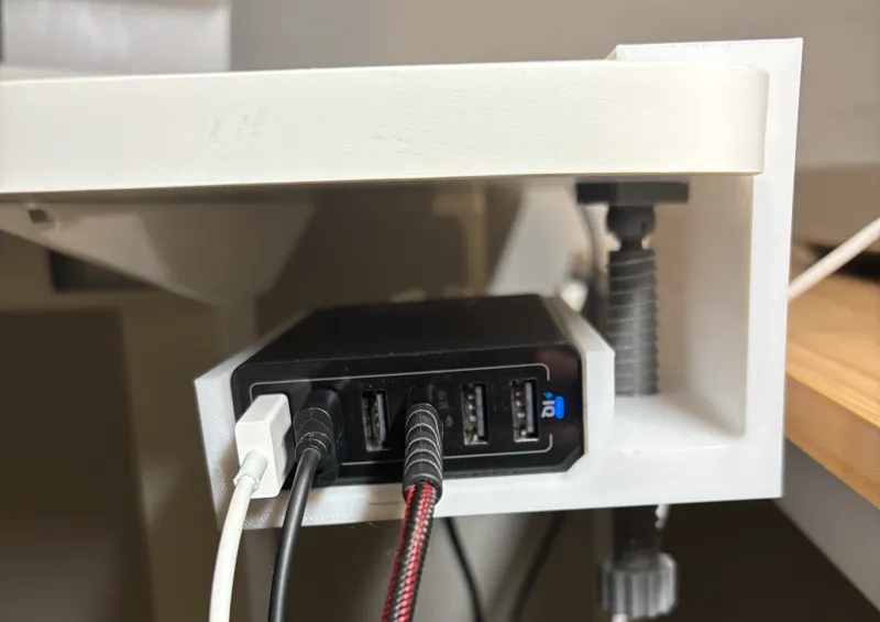 Charging Station Desk Clamp