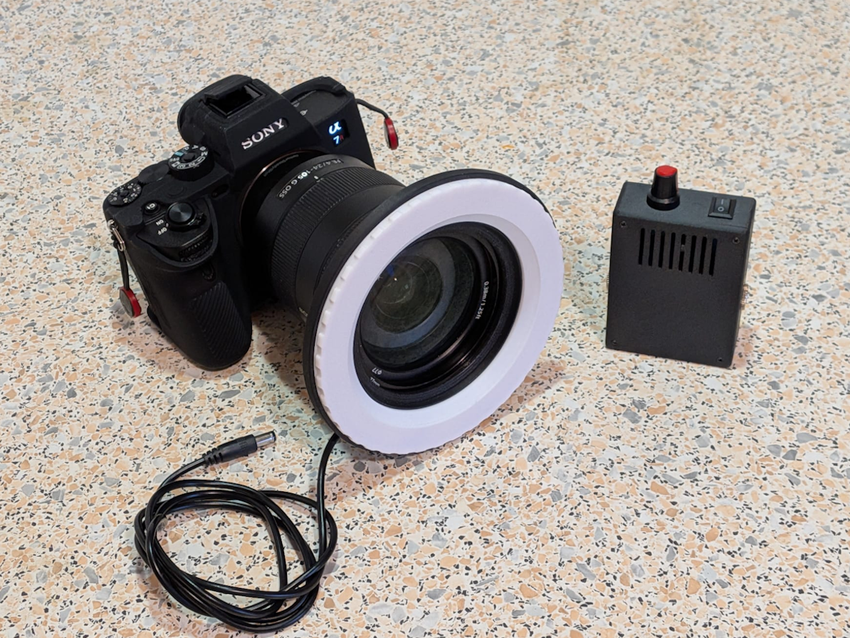 COB LED Ring Light - Quick Release Universal Mount