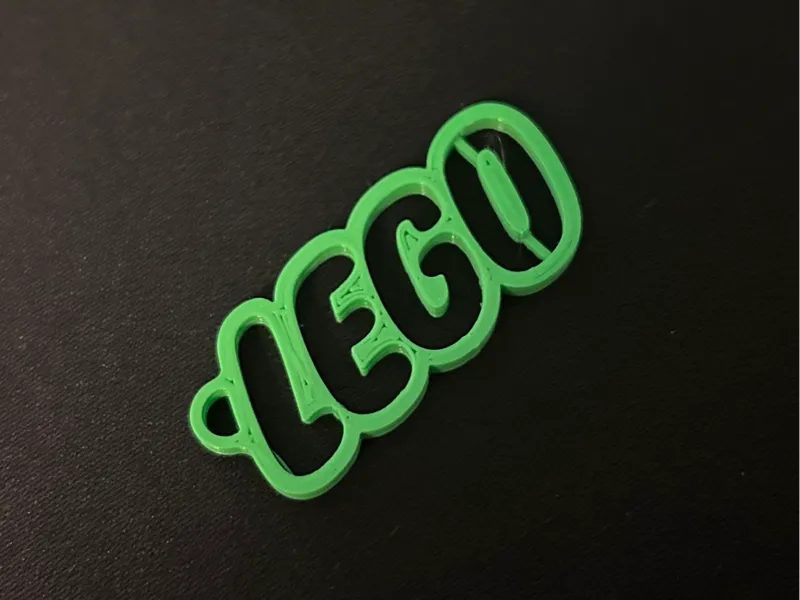 brick keychain