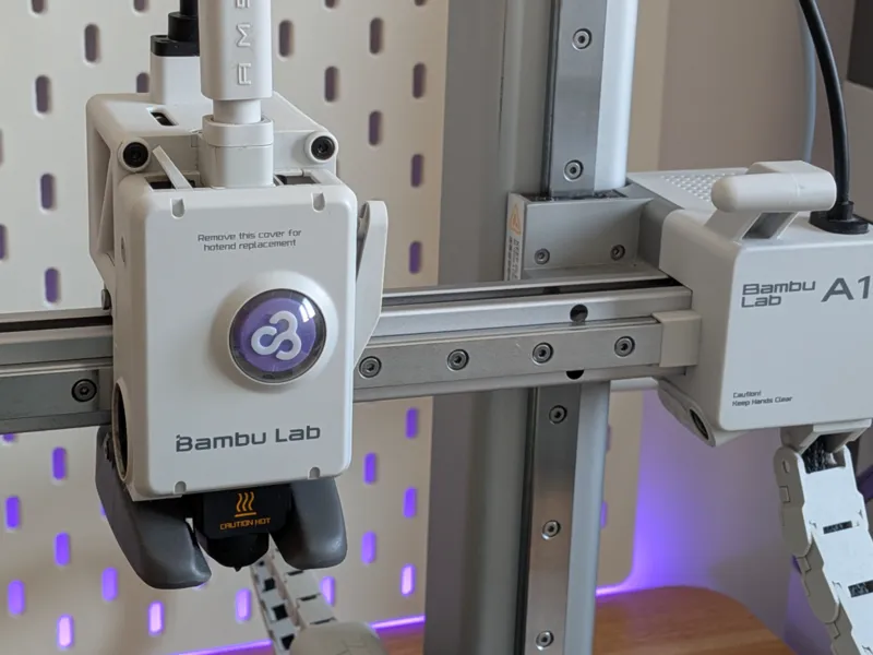 Customizable BambuLab A1 Mini Extruder Gear Cover