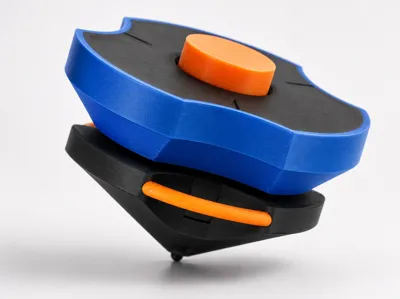 Spring Loaded Spinning Top