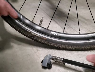 Fahrradventil (DV) Schnellkupplung