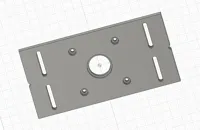 Router Base Plate with Arrow Mark