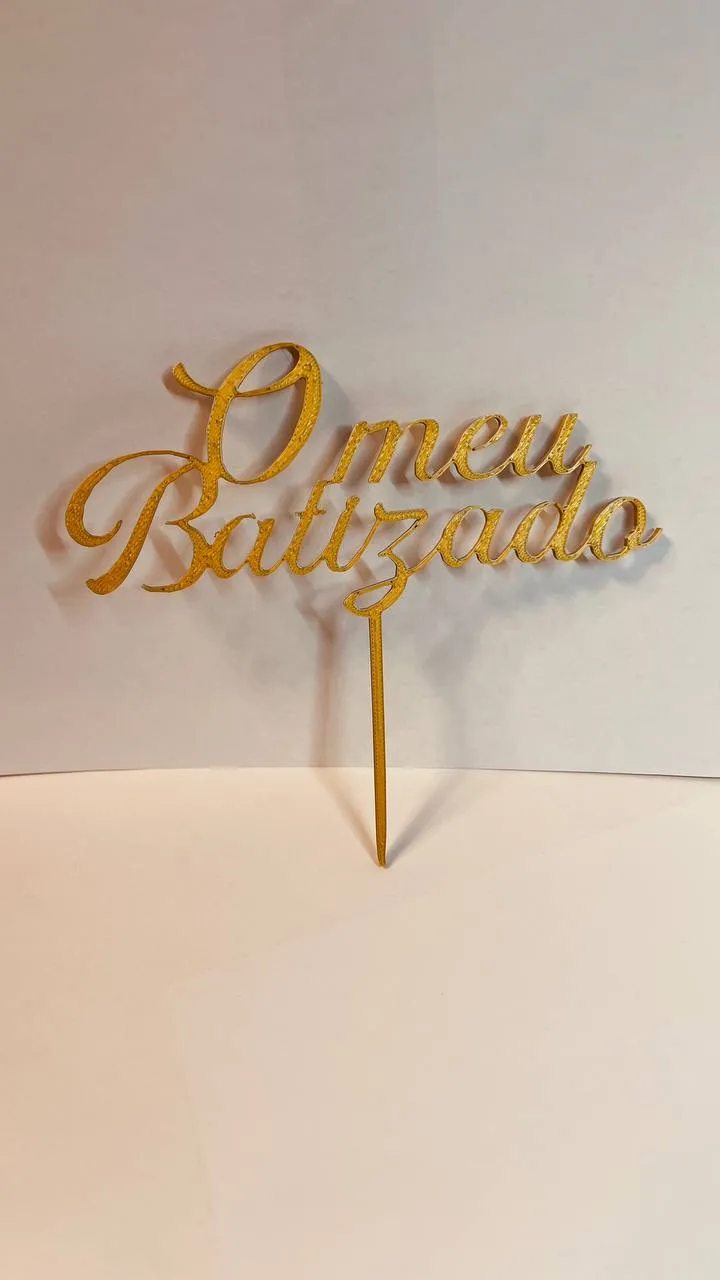 O MEU BATIZADO
