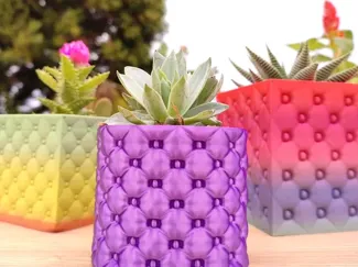 Plant Pot Cube Vase
