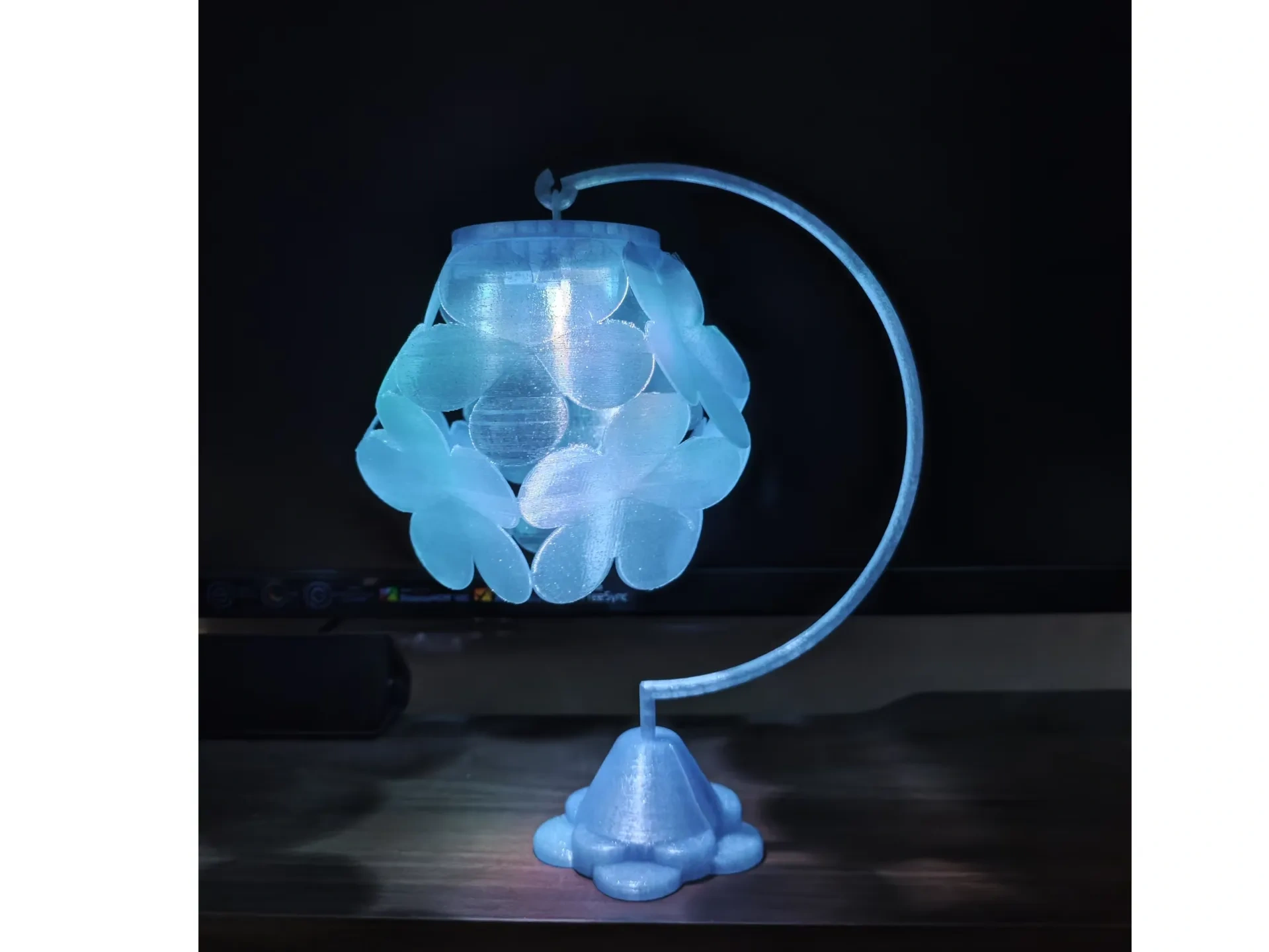 Miniatura 1 do modelo 3D 柏拉图多面体花瓣灯笼——十瓣光庭