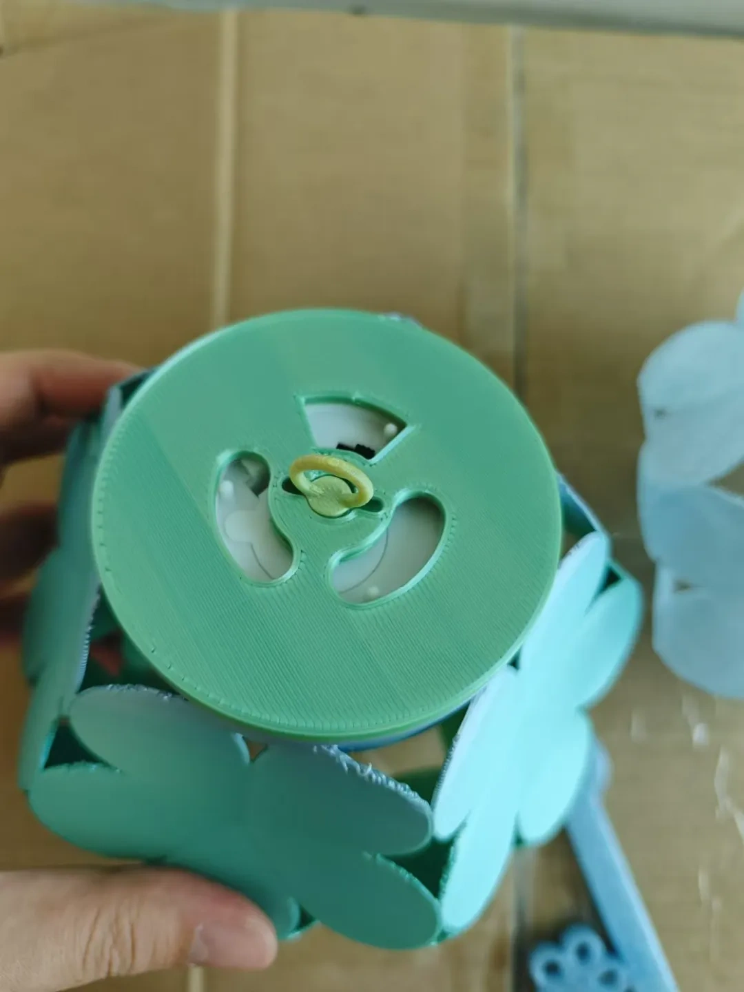 Miniatura 5 do modelo 3D 柏拉图多面体花瓣灯笼——十瓣光庭