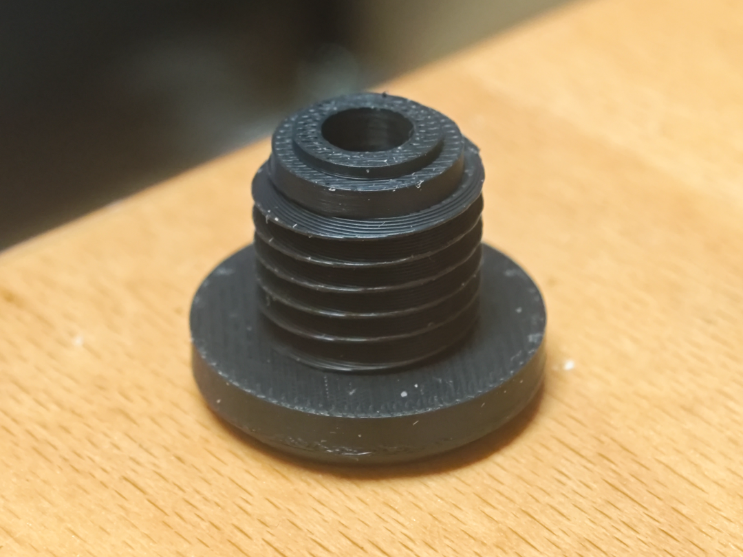 Replacement bushing for Porta Potti handle